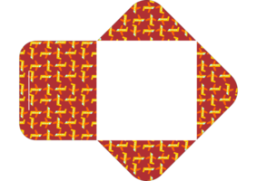 design de envelope com um tema de veículo png