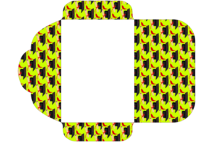 design de envelope com tema de chapéu de formatura png