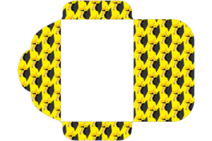 design de envelope com tema de chapéu de formatura png