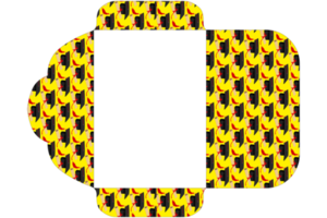 design de envelope com tema de chapéu de formatura png