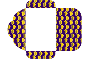 design de envelope com tema de texto de bolha png