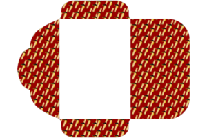 design de envelope com tema de rolo de certificado png