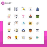 Modern Set of 25 Flat Colors Pictograph of hat sketch web tools patch Editable Vector Design Elements