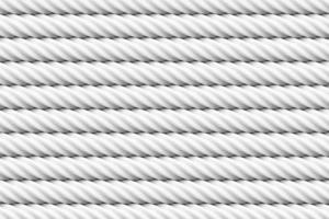 White rope stacking in horizontal pattern background, abstract texture background photo