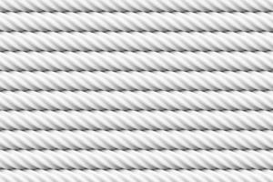 White rope stacking in horizontal pattern background, abstract texture background photo