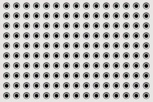 Texture of white metal grate wall, White plastic surface with round holes pattern texture, Abstract pattern background photo
