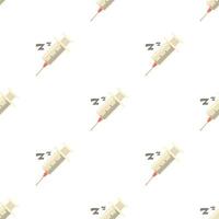 Syringe pattern seamless vector