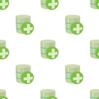 Diagnosis database pattern seamless vector