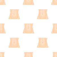 Abdomen pattern seamless vector