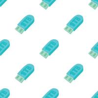 Flash drive pattern seamless vector