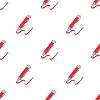 Red marker pattern seamless vector