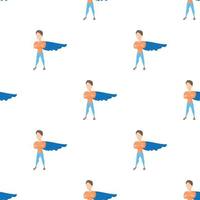 Superhero pattern seamless vector