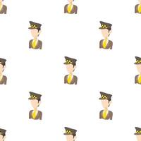 Taxi driver pattern seamless vector