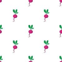 Beet pattern seamless vector