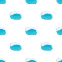 Water Wave pattern seamless vector