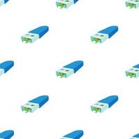 Infected USB flash drive pattern seamless vector