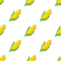 Corncob pattern seamless vector
