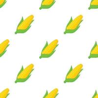 Corncob pattern seamless vector