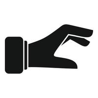 Joke gesture icon simple vector. Arm pose vector