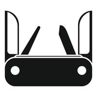 Multitool instrument icon simple vector. Tool knife vector