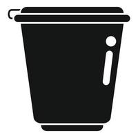 Capsule cup icon simple vector. Espresso cup vector