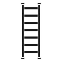 Instrument ladder icon simple vector. Step construction vector