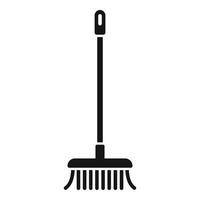 Pool mop cleaning icon simple vector