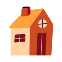winziges haus flaches design png