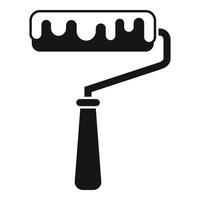 Redesign paint roller icon simple vector. Web ui vector