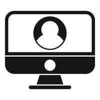 Online review icon simple vector. Customer feedback vector