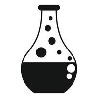 Chemical pot icon simple vector. Customer feedback vector