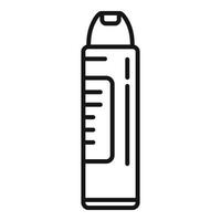 Smell deodorant icon outline vector. Air spray vector