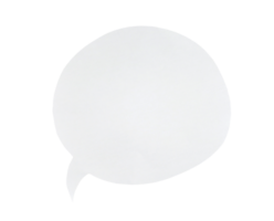 Paper bubble text in oval shape. Bubble speech in white crumpled paper texture. png