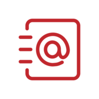 Email icon design for web interfaces and applications png
