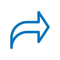 Share icon design for web interfaces and applications png