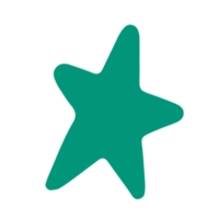 Star symbol design elements png