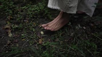 The Feet Of Jesus Christ In White Robe Walking, Faith, Bible, Christianity, Spiritual video