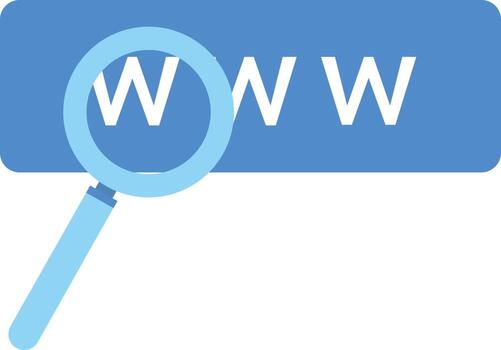 web adress https vector