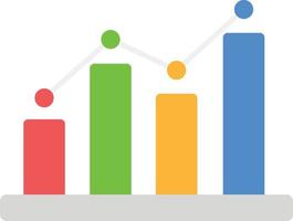 anlysis graph bar vector