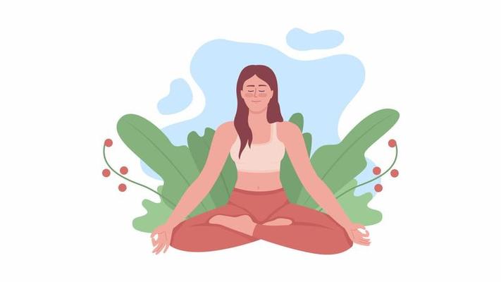 Animated Yoga Stock Video Footage for Free Download