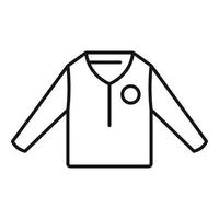 Kid uniform icon outline vector. Suit fashion vector