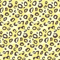 Vector animal leopard skin texture print pattern