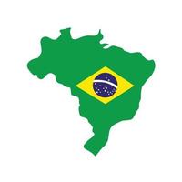 brasil mapa bandera