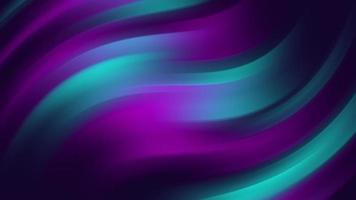 Abstract wave gradient background motion, twisted blue and purple vintage color gradient video