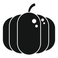 Field pumpkin icon simple vector. Farming garden vector