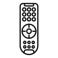 Air conditioner remote control icon outline vector. Business center vector