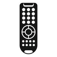 icono de control remoto de aire acondicionado vector simple. centro de negocios