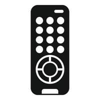 Remote control icon simple vector. Business center vector