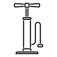 Classic air pump icon outline vector. Air pump vector