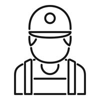 Bike repairman icon outline vector. Fix workshop vector